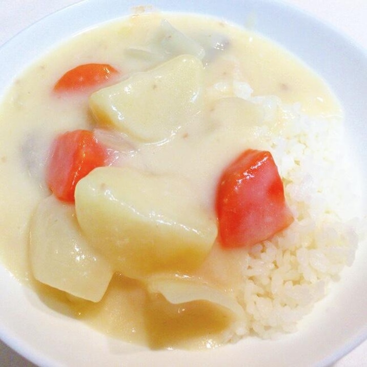 簡単15分で☆時短シチューはもちろんご飯にかける派